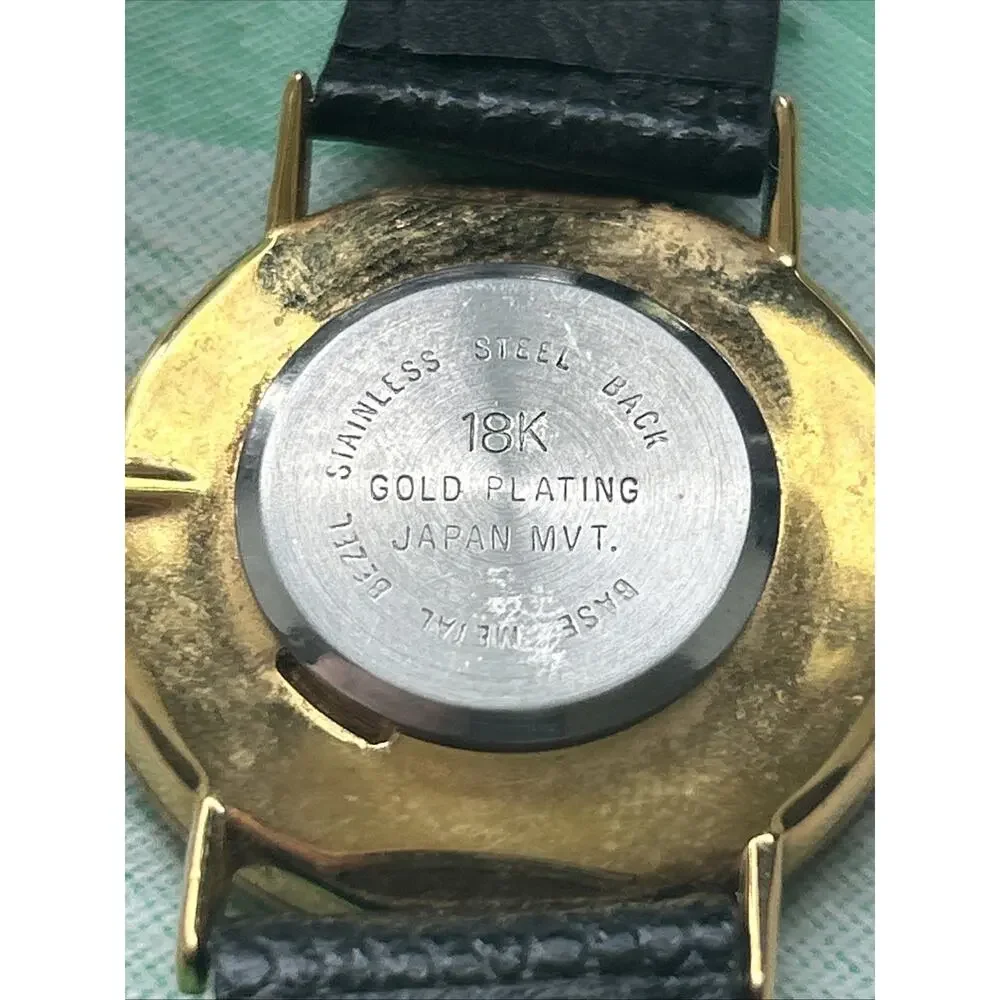 Vintage Alpha Kappa Alpha 18k Gold Plating Women’s Quartz Watch